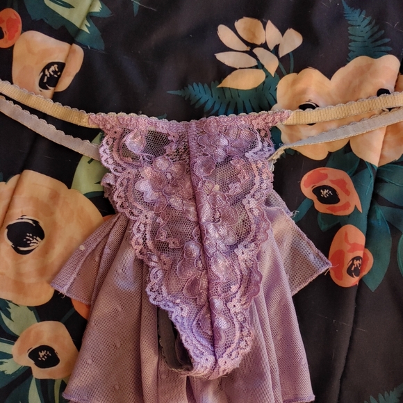 Light purple 2 piece sexy lingerie set - Picture 3 of 5